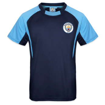 Manchester City dječji nogometni dres Poly navy