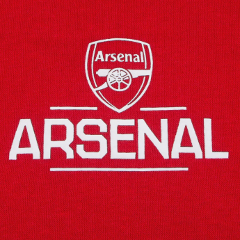 FC Arsenal muška majica s kapuljačom Zip red