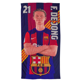 FC Barcelona ručnik De Jong