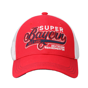 Bayern München kapa za bejzbol Trucker Super red