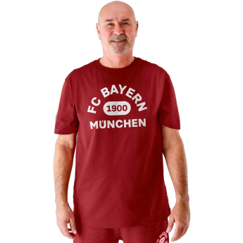 Bayern München muška majica 1900 bordeaux