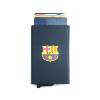 FC Barcelona futrola za kartice metal azul
