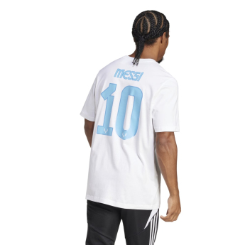 Lionel Messi muška majica MESSI Name and number white