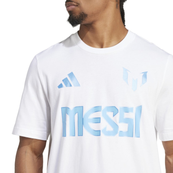 Lionel Messi muška majica MESSI Name and number white