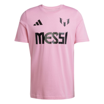 Lionel Messi muška majica MESSI Name and number pink