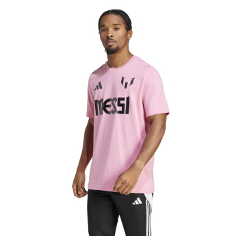 Lionel Messi muška majica MESSI Name and number pink