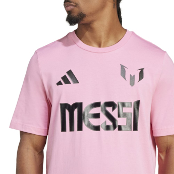 Lionel Messi muška majica MESSI Name and number pink