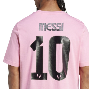 Lionel Messi muška majica MESSI Name and number pink