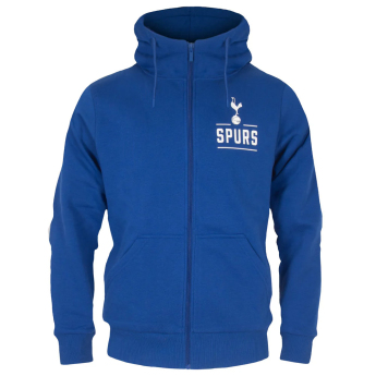 Tottenham Hotspur muška majica s kapuljačom Zip marine