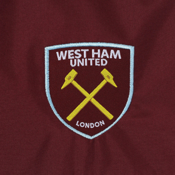 West Ham United muška jakna s kapuljačom shower navy claret