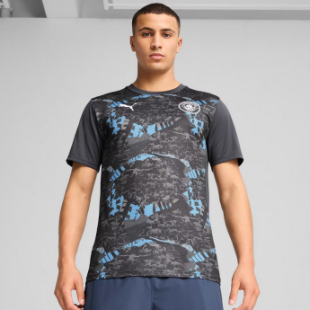 Manchester City nogometni dres Pre-match gray