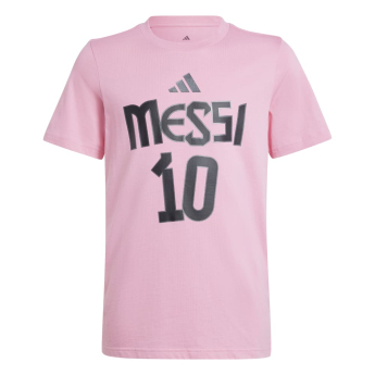 Lionel Messi dječja majica MESSI Name and number pink