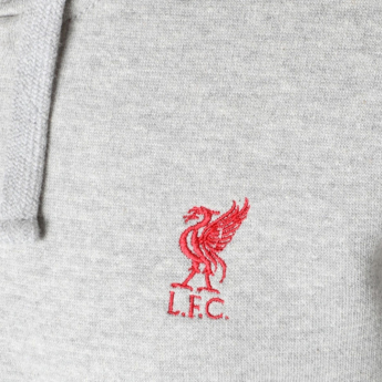 FC Liverpool dječja majica s kapuljačom Zip grey