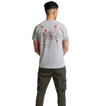 FC Liverpool muška majica Anfiled Map grey