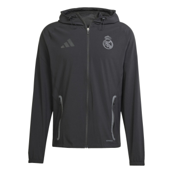 Real Madrid muška jakna s kapuljačom Vis Tech Travel