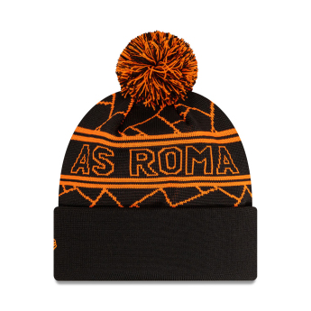 AS Roma zimske kape Spring Sport black