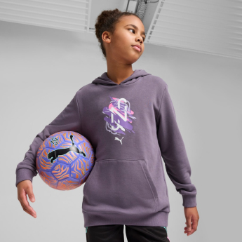 Neymar Jr dječja majica s kapuljačom NEYMAR JR Creativity purple