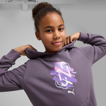 Neymar Jr dječja majica s kapuljačom NEYMAR JR Creativity purple