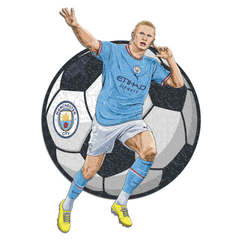 Manchester City drvene puzzle Haaland 150 pcs