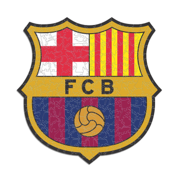 FC Barcelona drvene puzzle Crest 270 pcs