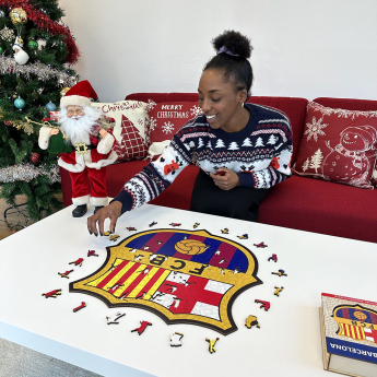 FC Barcelona drvene puzzle Crest 270 pcs