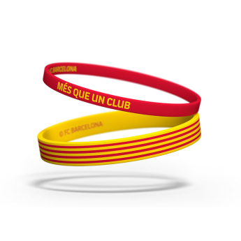 FC Barcelona gumena narukvica 2pack Seneyra