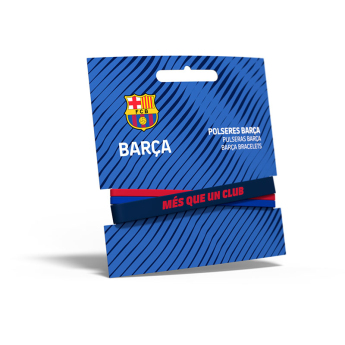 FC Barcelona gumena narukvica Locked blaugrana