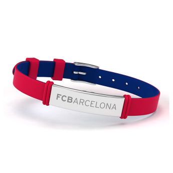 FC Barcelona silikonska narukvica fashion red