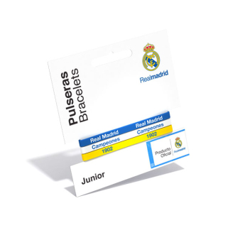 Real Madrid dječja gumena narukvica 3pack Tricolor