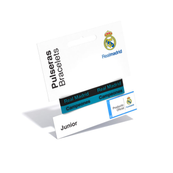 Real Madrid dječja gumena narukvica 2pack Dark