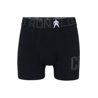 Cristiano Ronaldo dječje bokserice 2pack CR7 Bamboo black-grey