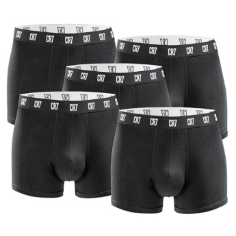 Cristiano Ronaldo muške bokserice 5pack CR7 Black Sachet