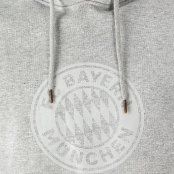 Bayern München muška majica s kapuljačom Essential grey