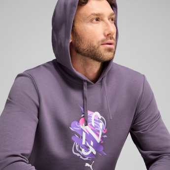 Neymar Jr muška majica s kapuljačom NEYMAR JR Creativity purple