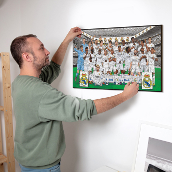 Real Madrid drvene puzzle Team 500 pcs