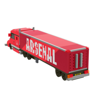 FC Arsenal kocke za slaganje Truck 1480 pcs