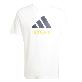 Real Madrid muška majica Seasonal Graphic white