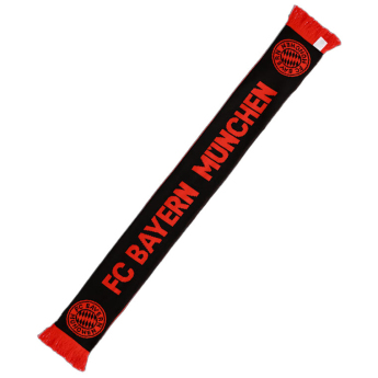 Bayern München zimski šal red black