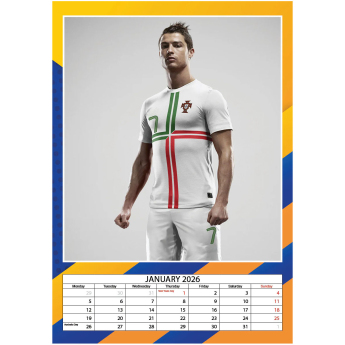 Cristiano Ronaldo kalendar not official CRISTIANO RONALDO 2026