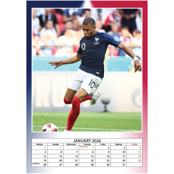 Kylian Mbappé kalendar not official KYLIAN MBAPPÉ 2026