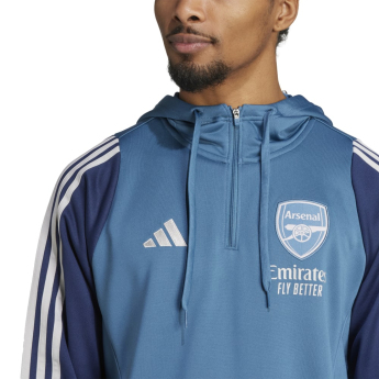 FC Arsenal muška majica s kapuljačom Track blue