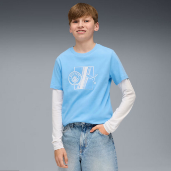 Manchester City dječja majica FtblCulture blue