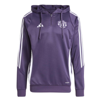 Manchester United muška majica s kapuljačom Track purple