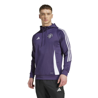 Manchester United muška majica s kapuljačom Track purple