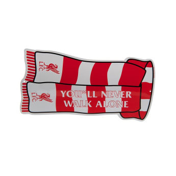 FC Liverpool metalni natpis scarf small