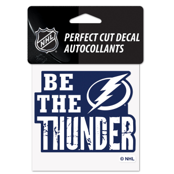 Tampa Bay Lightning naljepnica Perfect Cut Decal SLOGAN