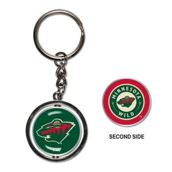 Minnesota Wild privjesak za ključeve Spinner Key Ring