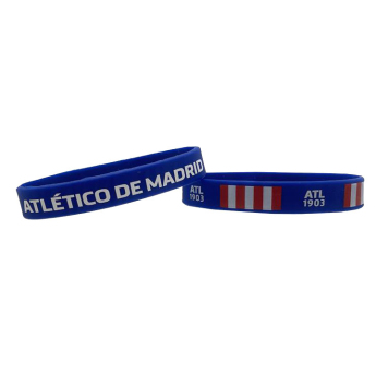 Atletico Madrid dječja silikonska narukvica 2pack