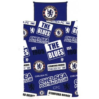 FC Chelsea posteljina za jedan krevet patch