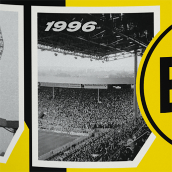 Borussia Dortmund šalica Stadium retro